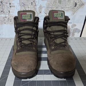 Northern Exposure 1990s TV Show CHRIS Leather Boots SIZE 10.5